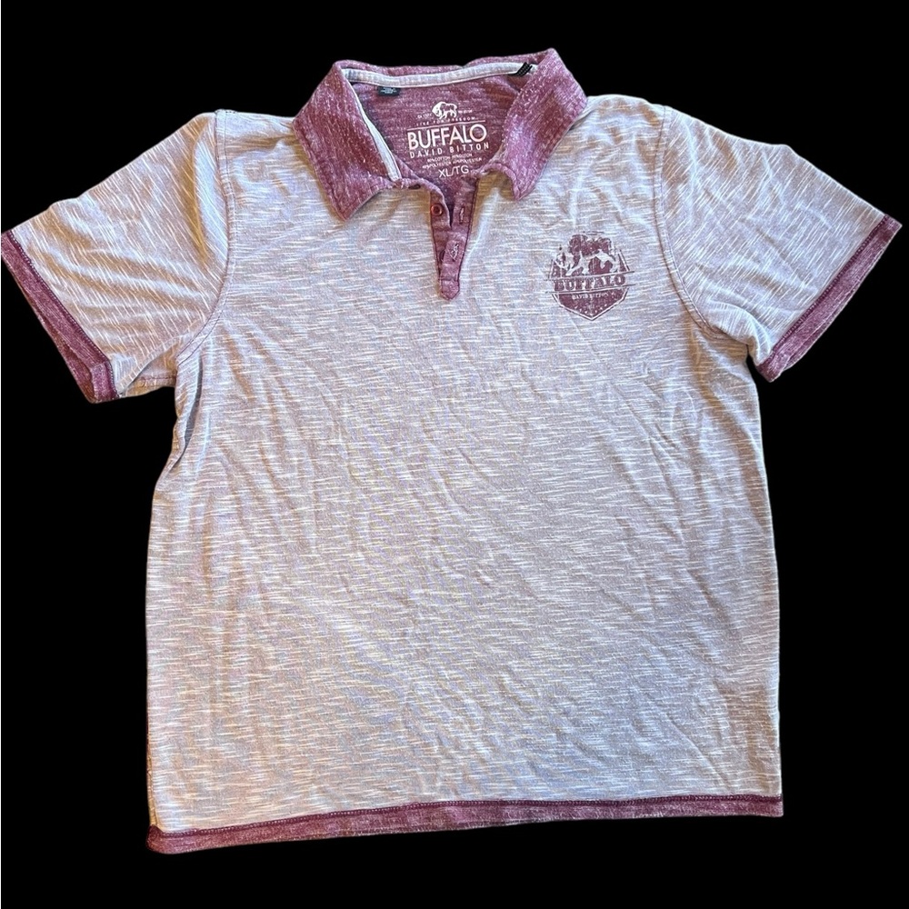 Vintage Men’s Polo in XL Buffalo David Bitton
